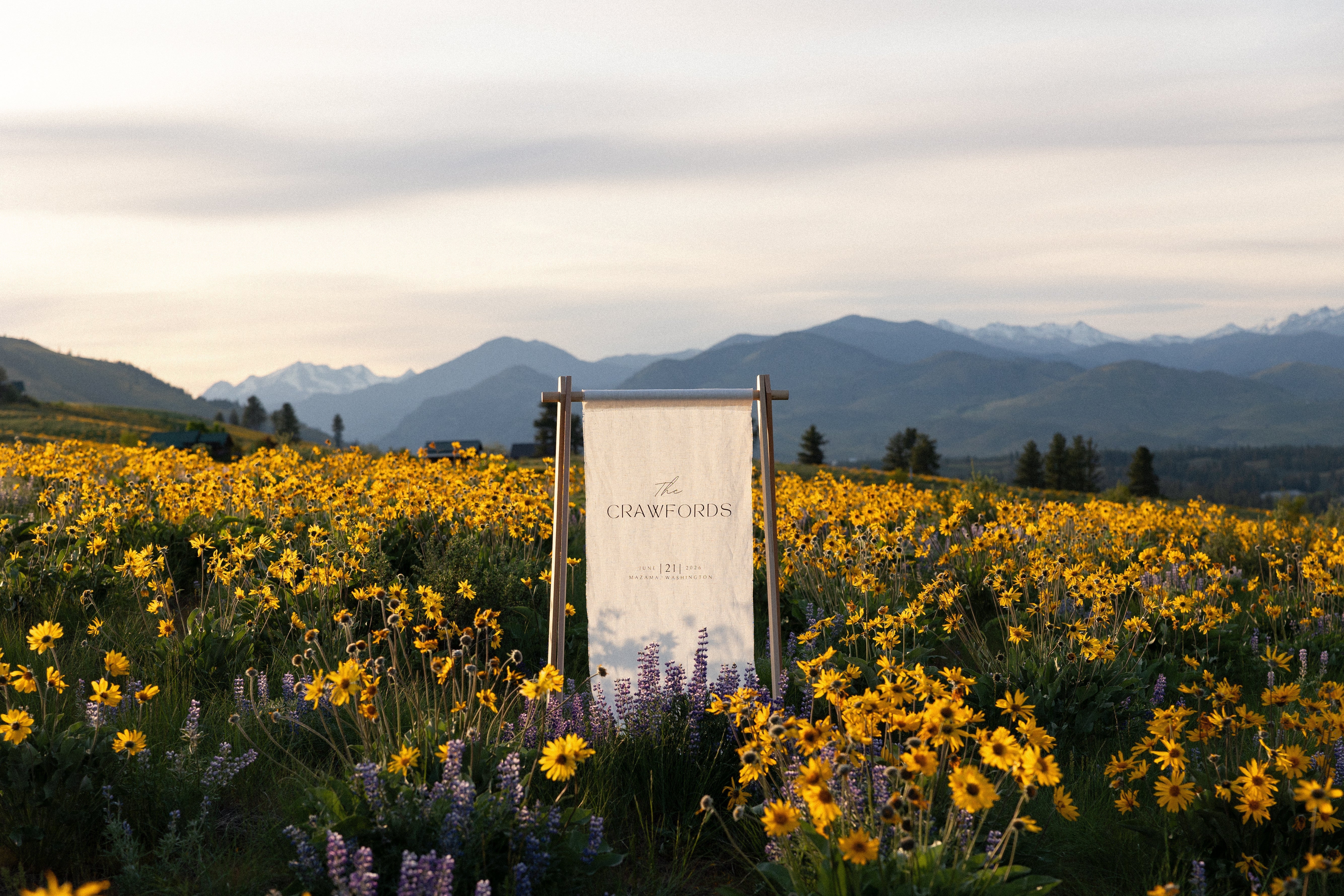 Nature-Inspired Elegance: How Our Wedding Signs Reflect the Beauty of the Methow Valley