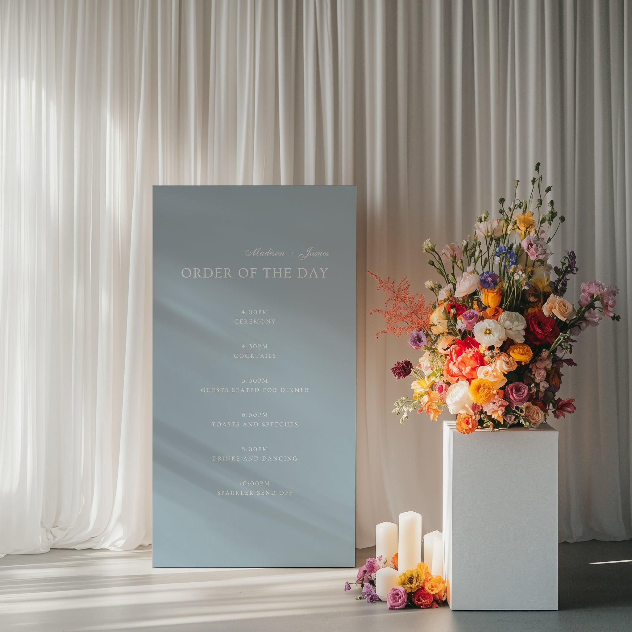 Ovo Acrylic Order of the Day