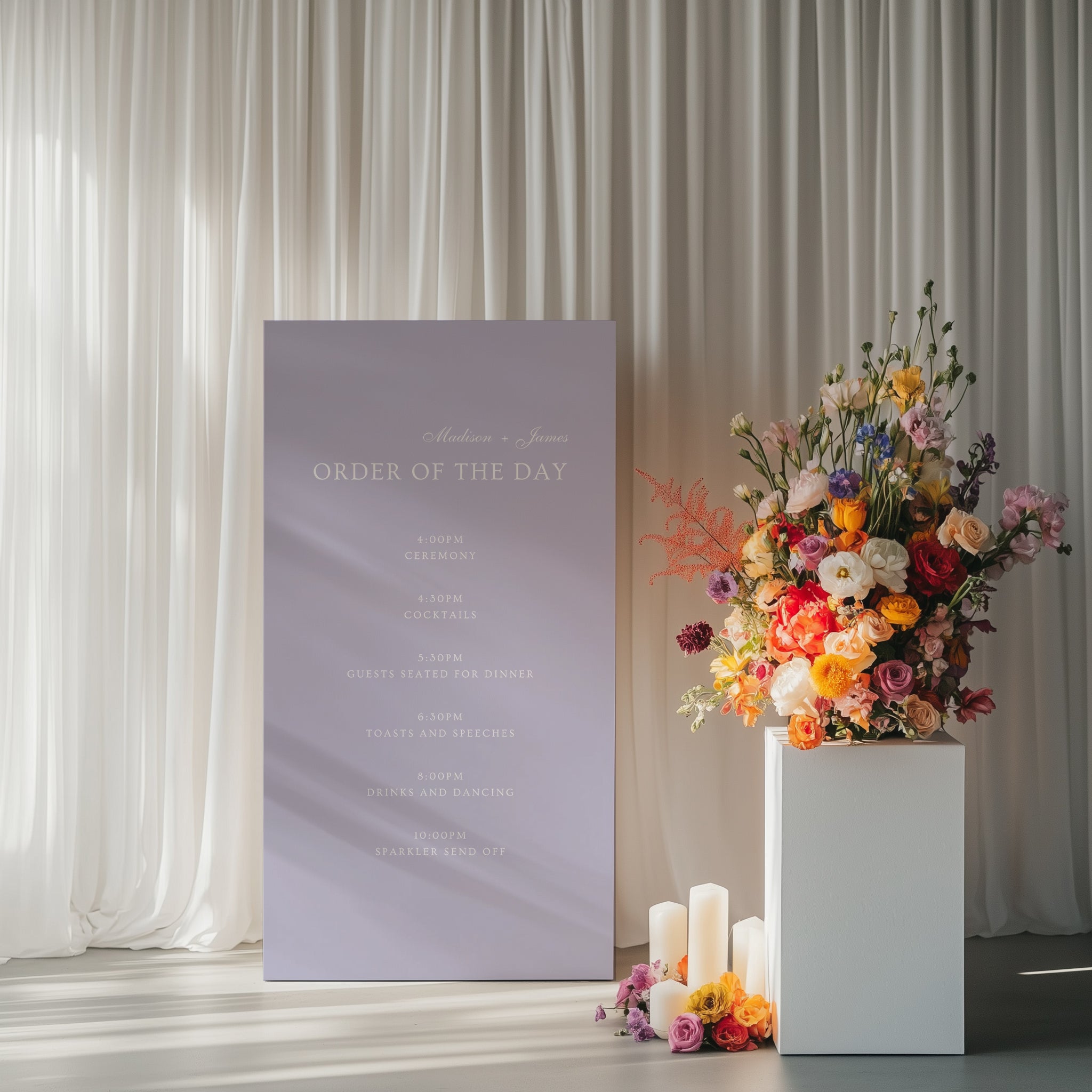 Ovo Acrylic Order of the Day