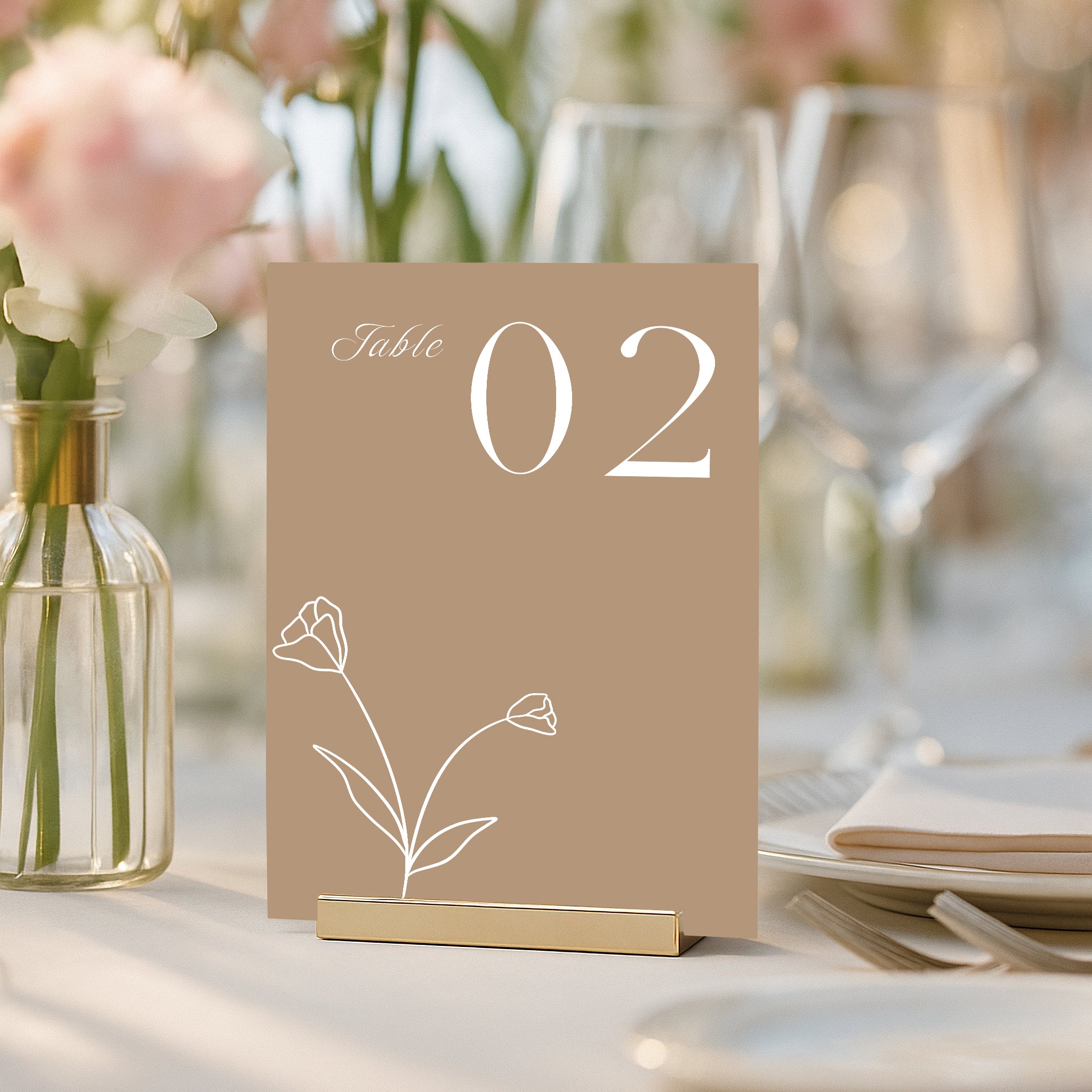 Vallgre Acrylic Table Numbers
