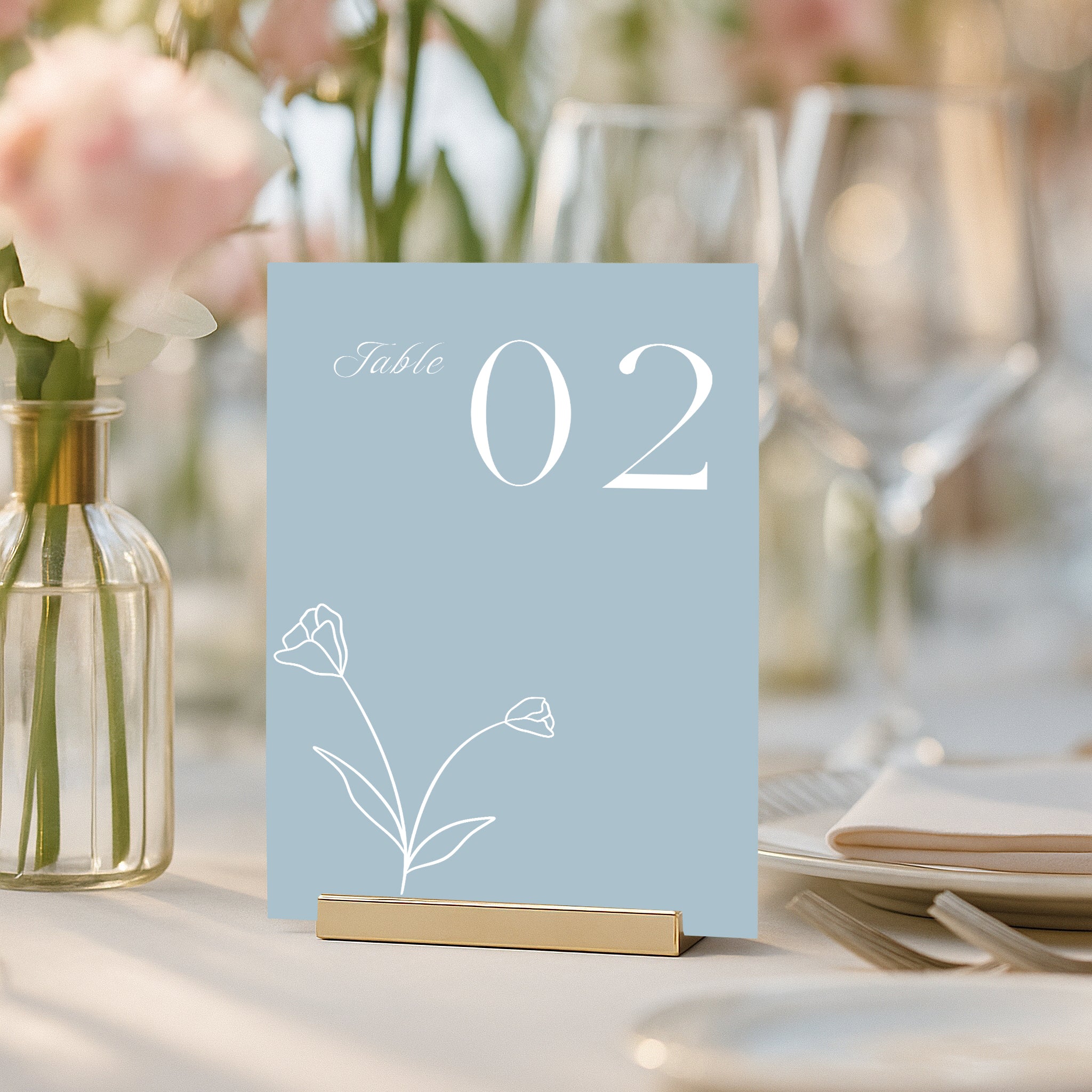 Vallgre Acrylic Table Numbers