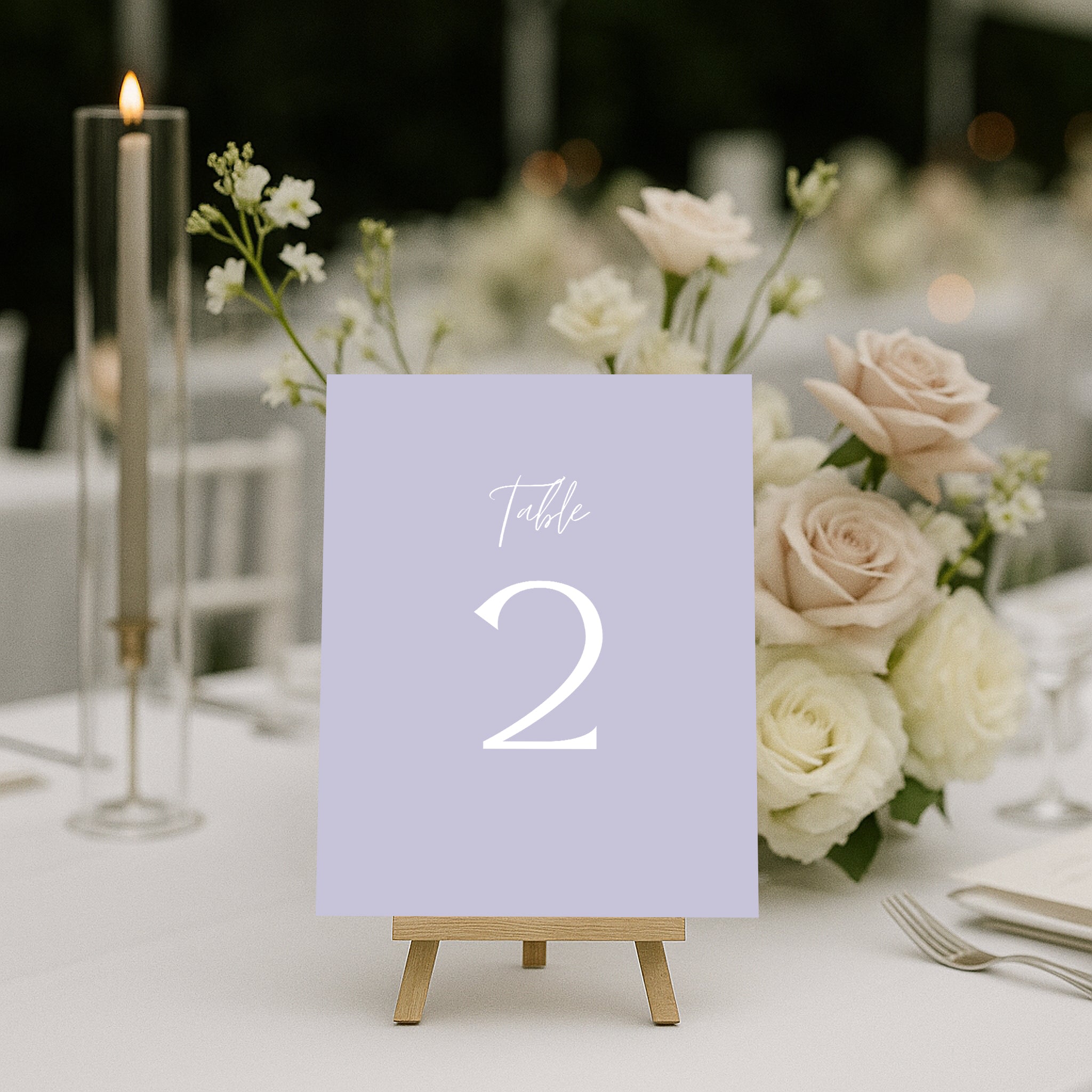 Emitha Acrylic Table Numbers