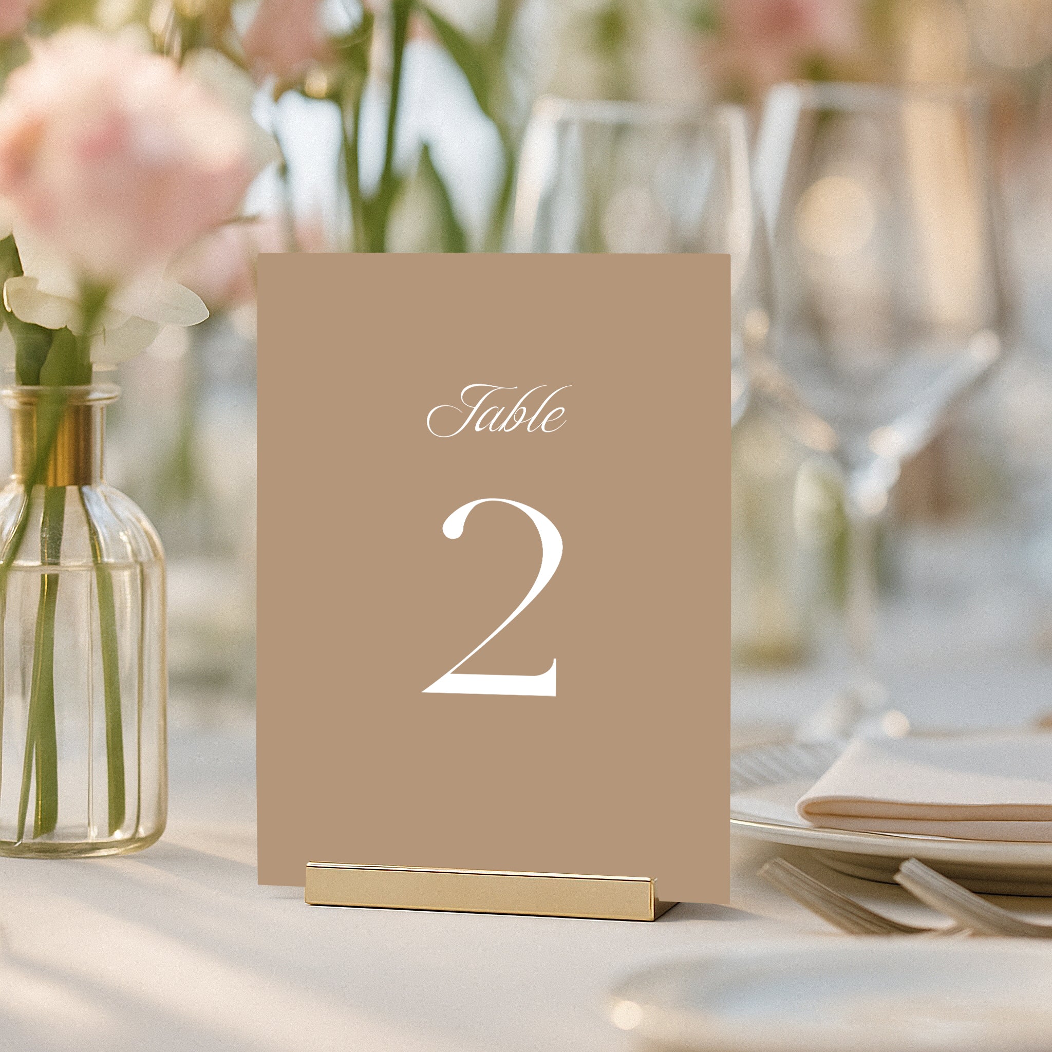 Vallgre Acrylic Table Numbers