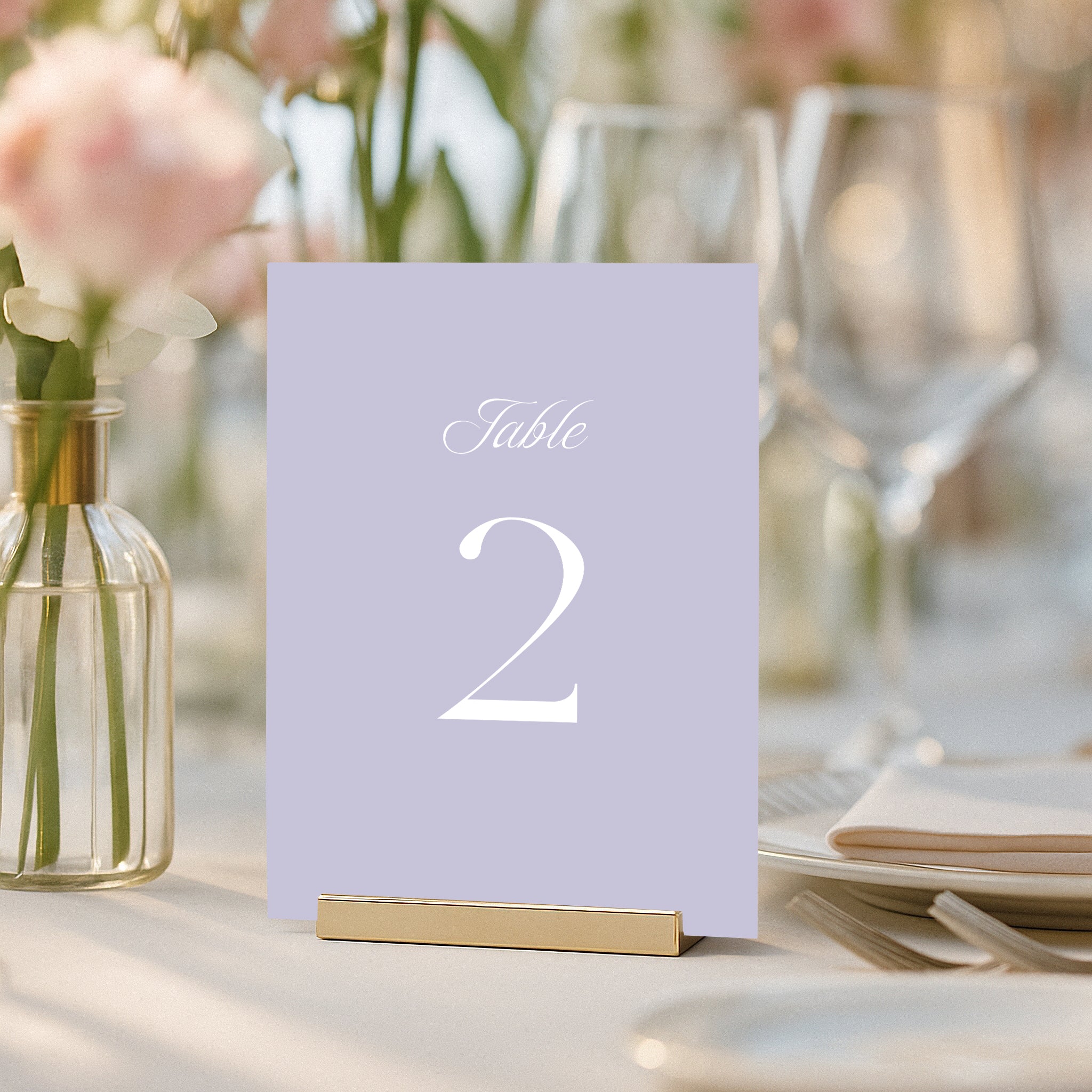 Vallgre Acrylic Table Numbers