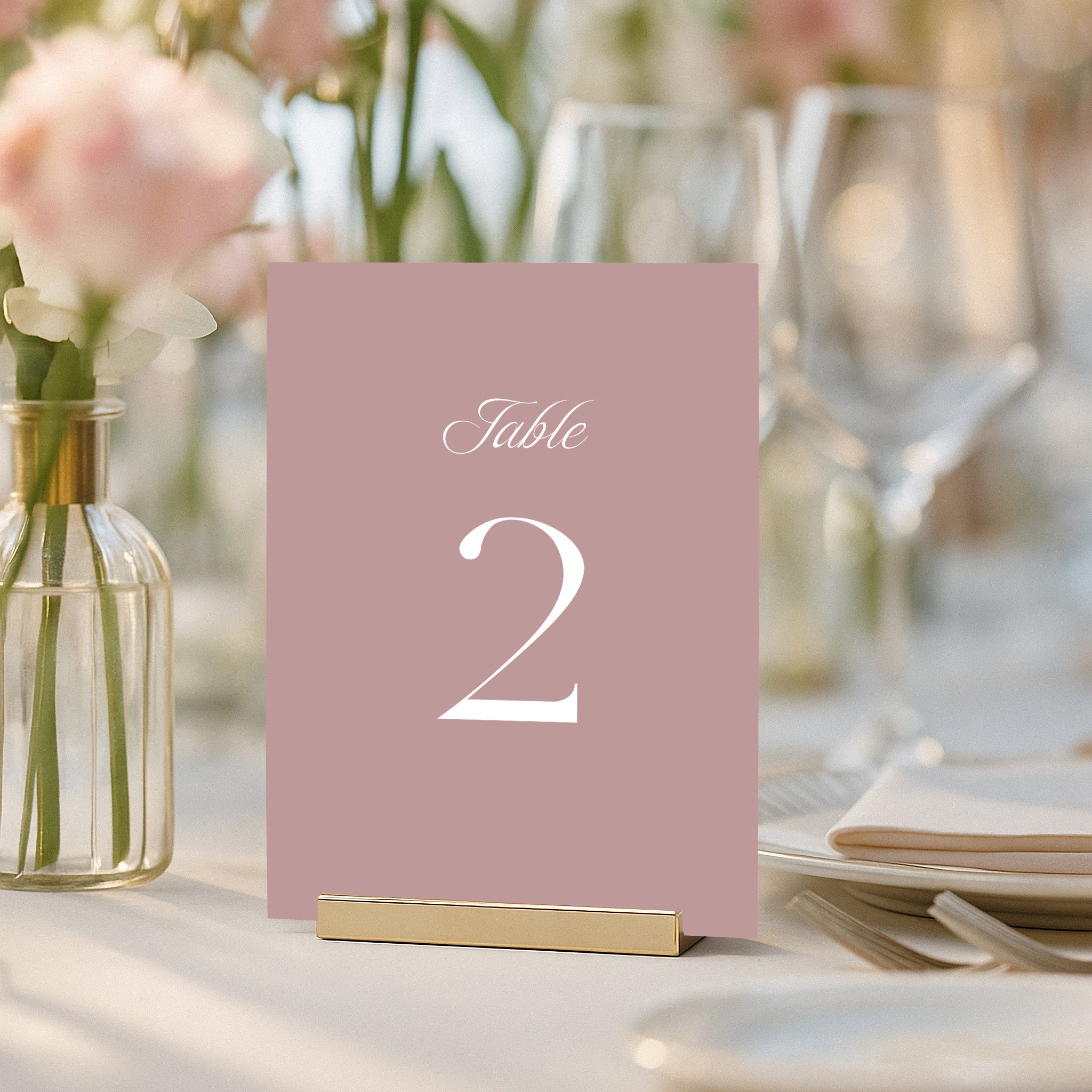 Vallgre Acrylic Table Numbers