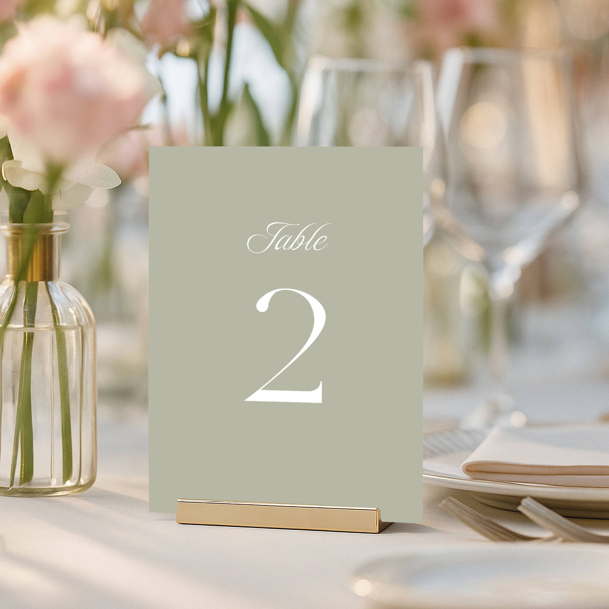 Vallgre Acrylic Table Numbers