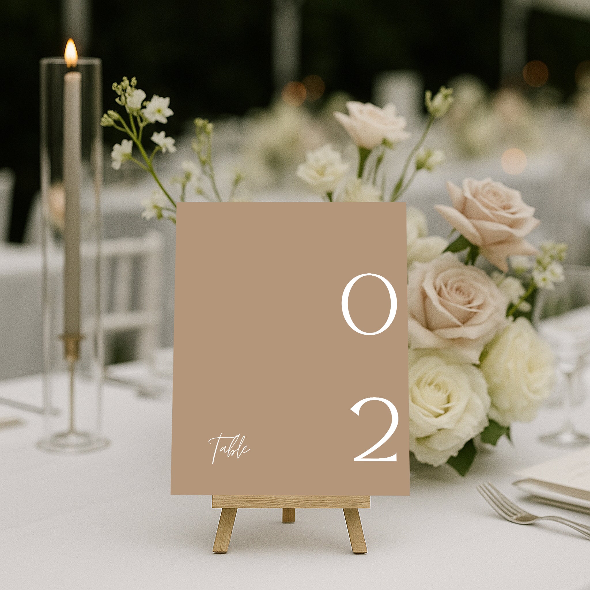 Emitha Acrylic Table Numbers