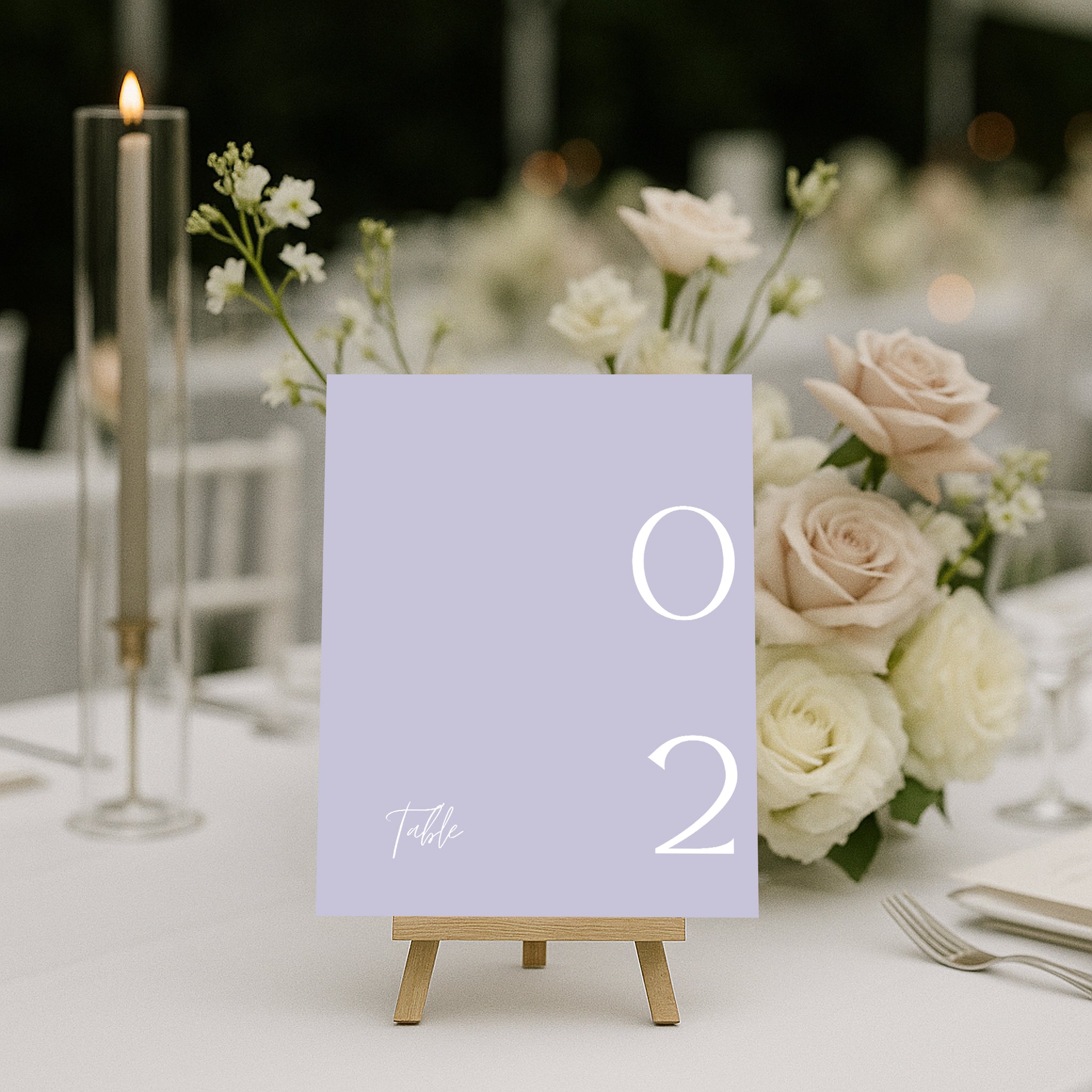 Emitha Acrylic Table Numbers