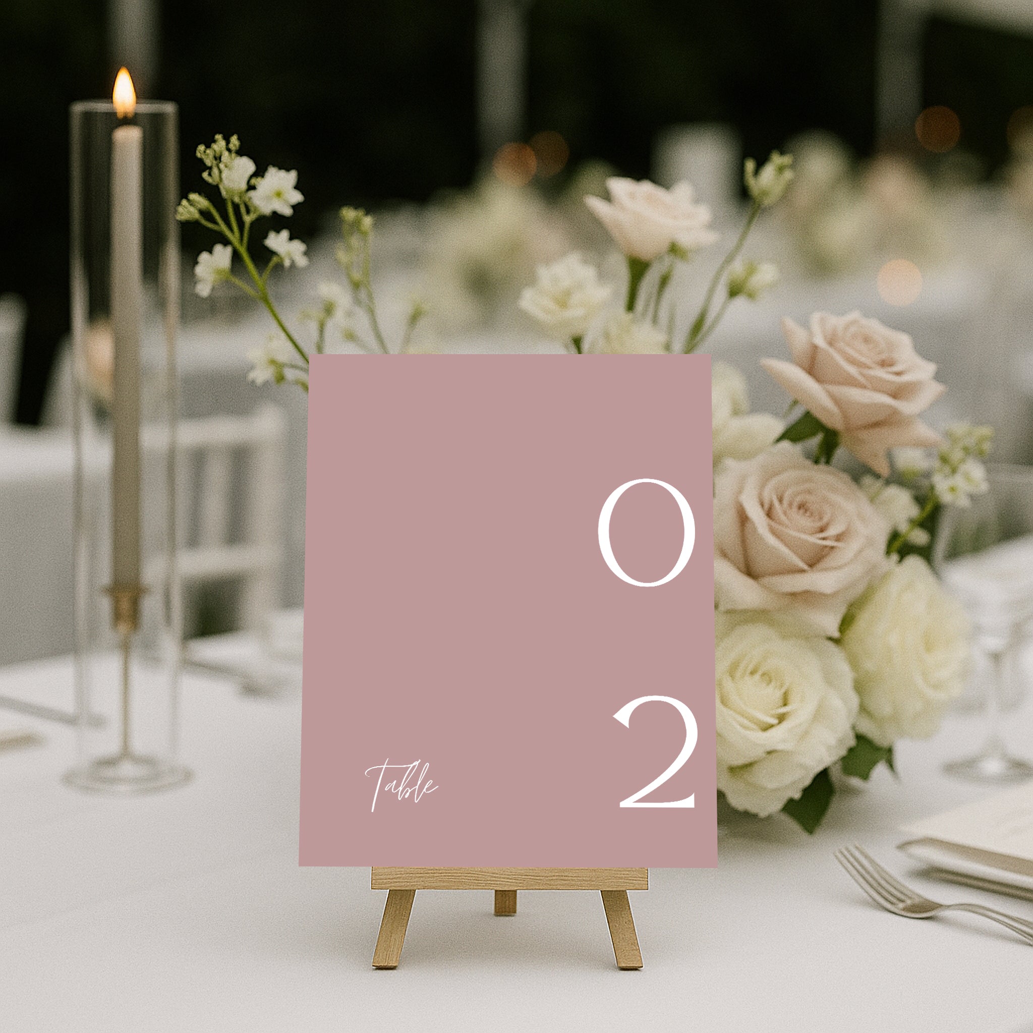 Emitha Acrylic Table Numbers