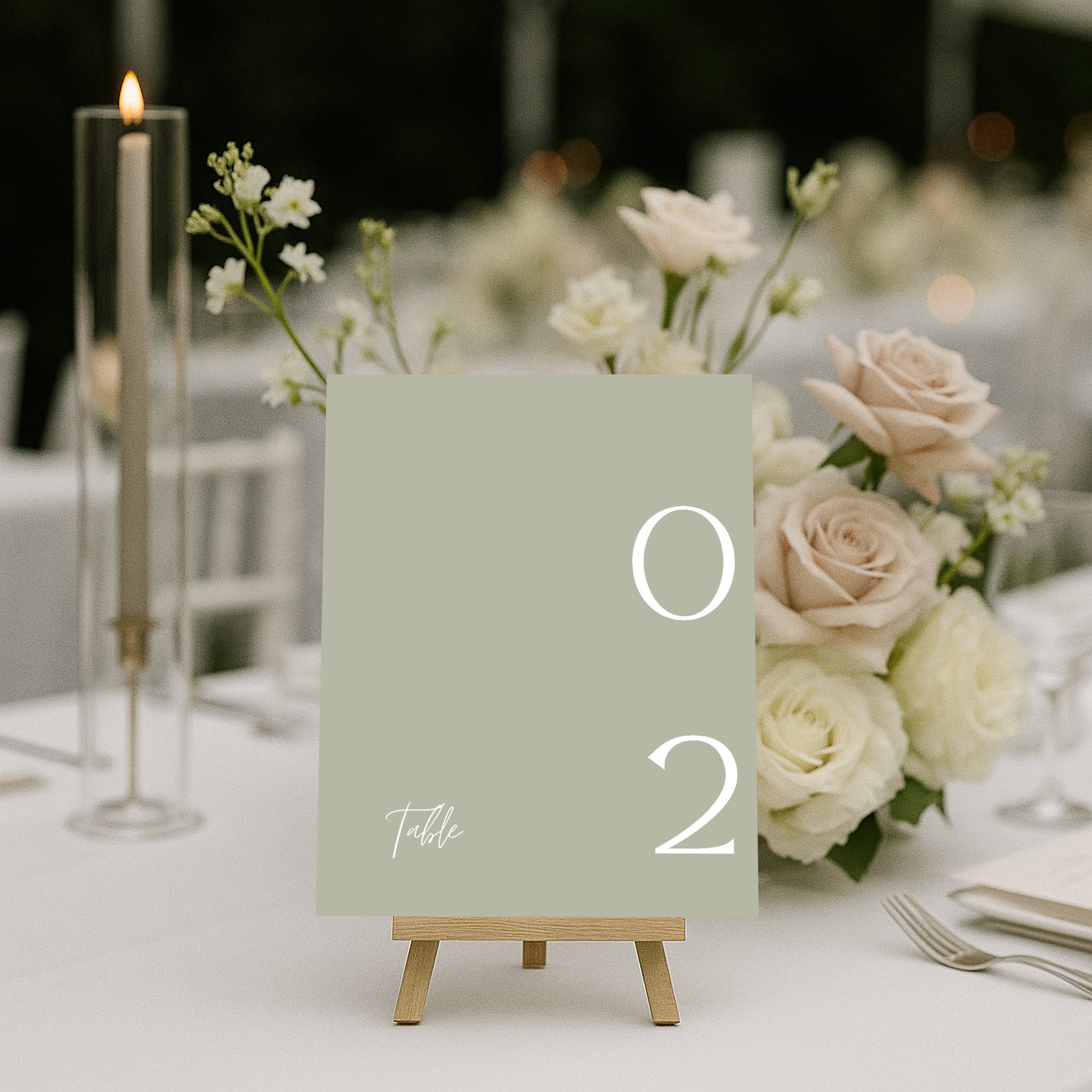 Emitha Acrylic Table Numbers