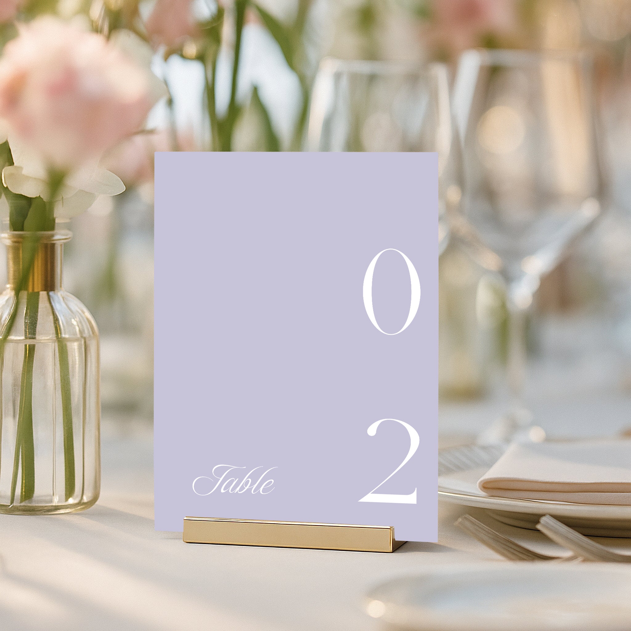 Vallgre Acrylic Table Numbers