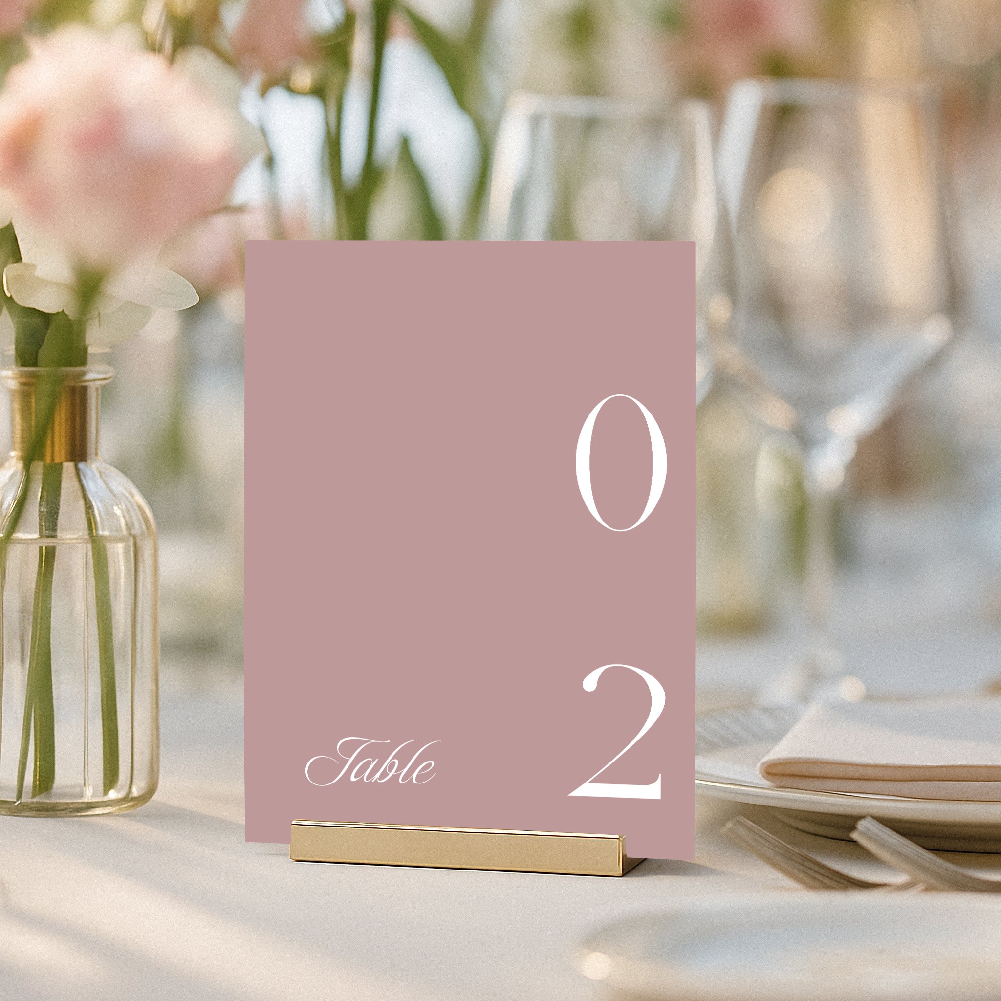 Vallgre Acrylic Table Numbers
