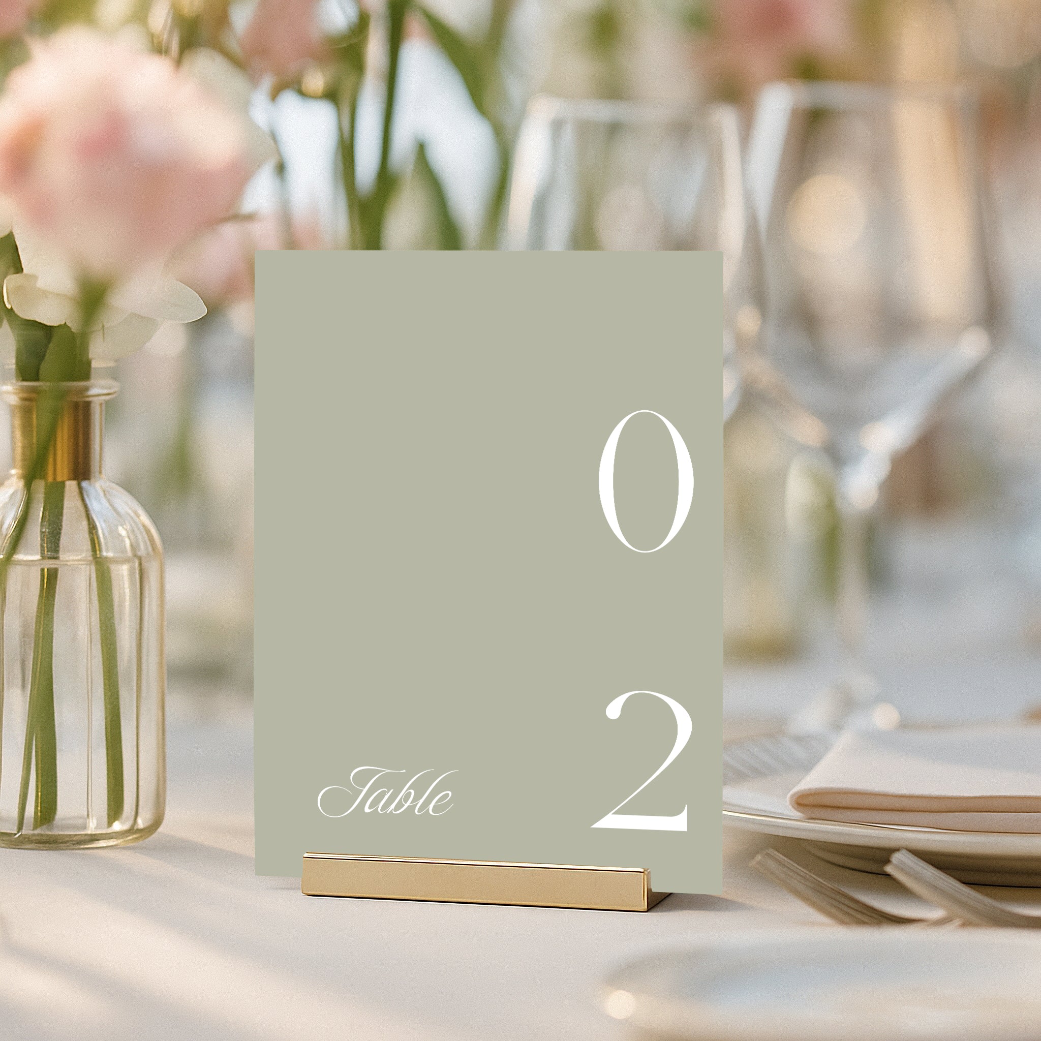 Vallgre Acrylic Table Numbers