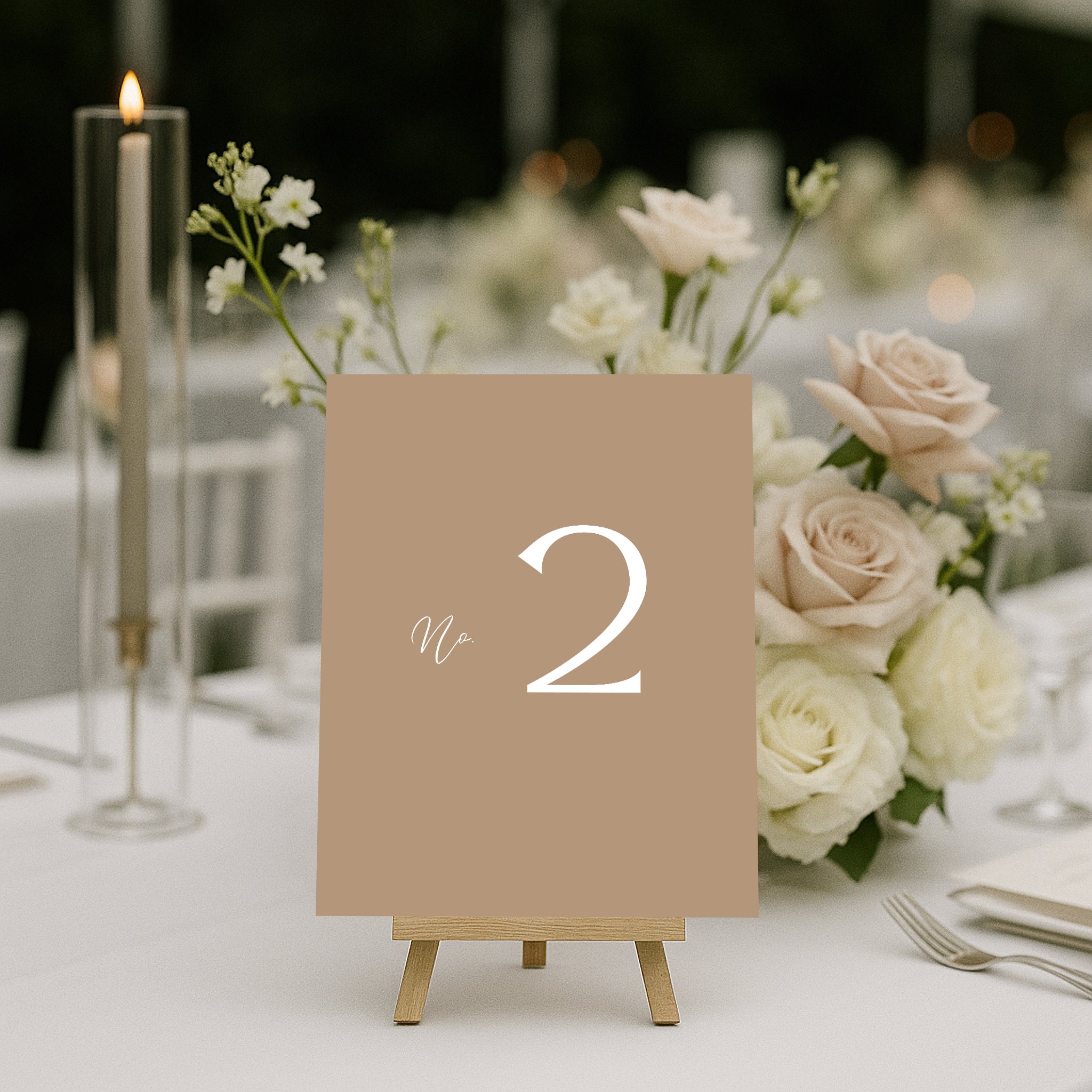 Emitha Acrylic Table Numbers