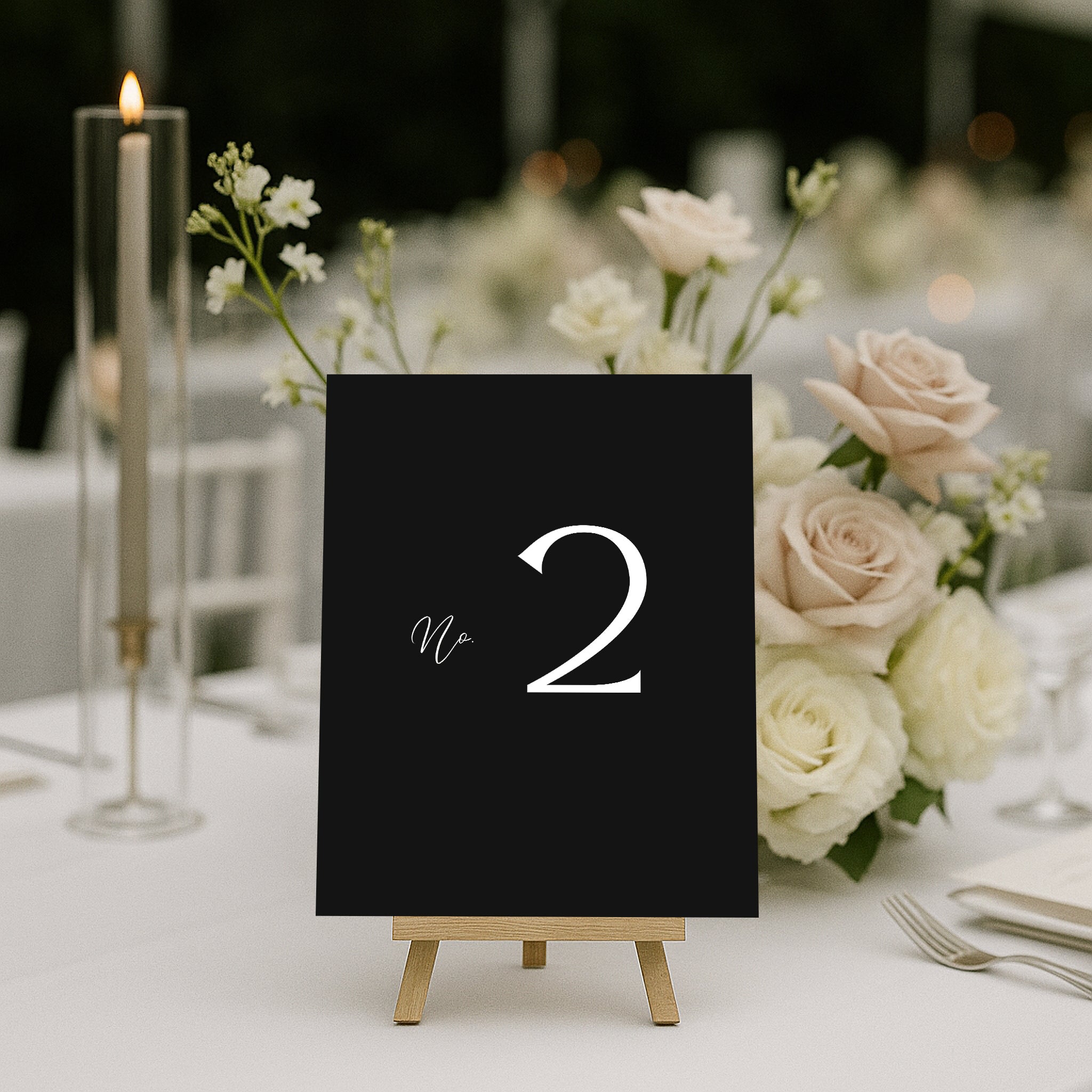 Emitha Acrylic Table Numbers