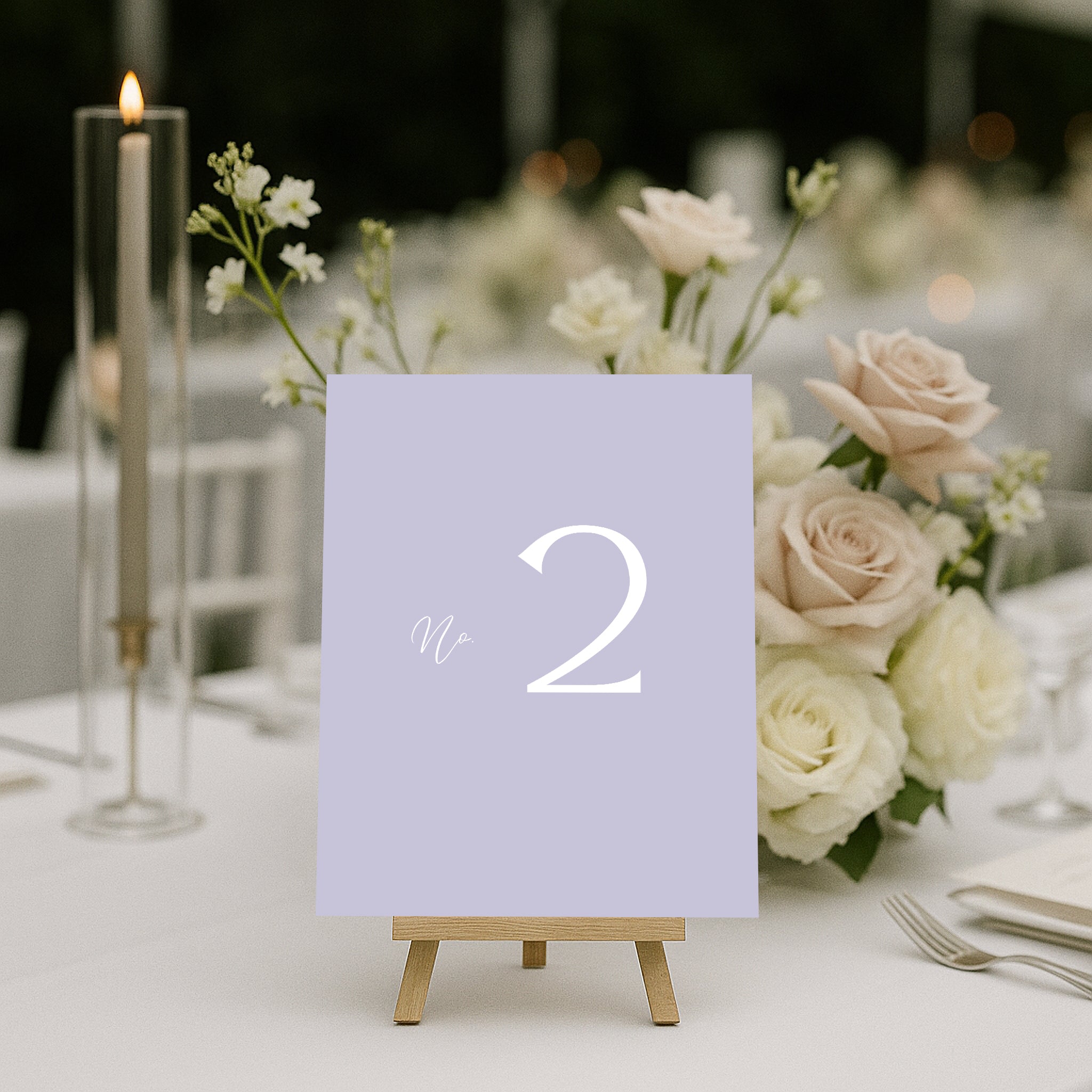 Emitha Acrylic Table Numbers