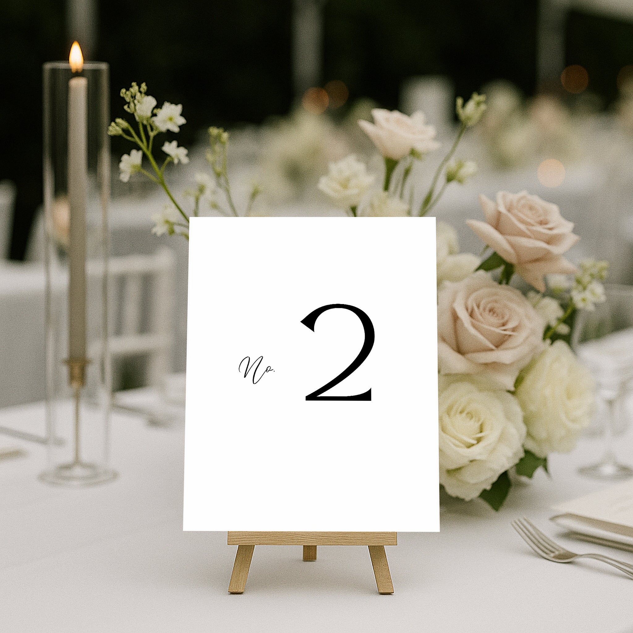 Emitha Acrylic Table Numbers