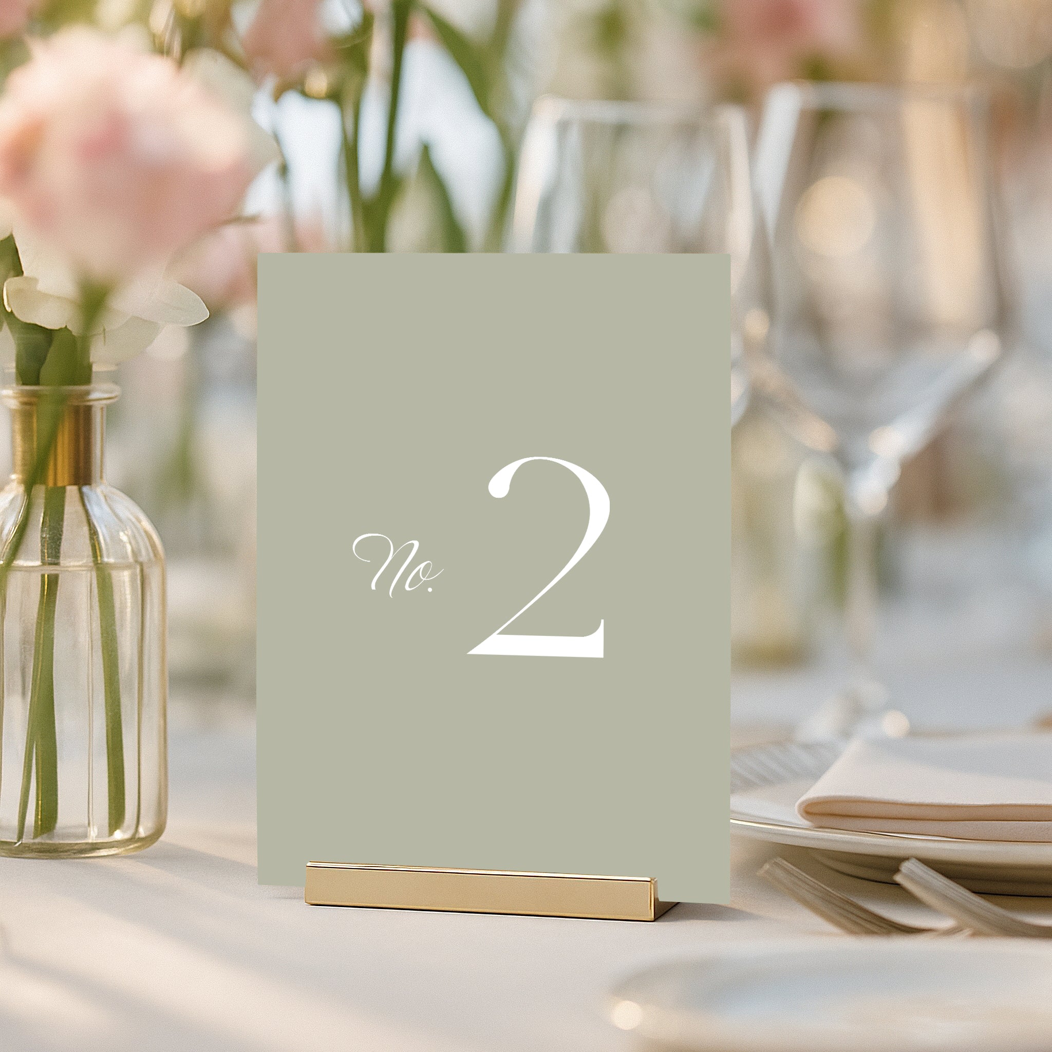 Vallgre Acrylic Table Numbers