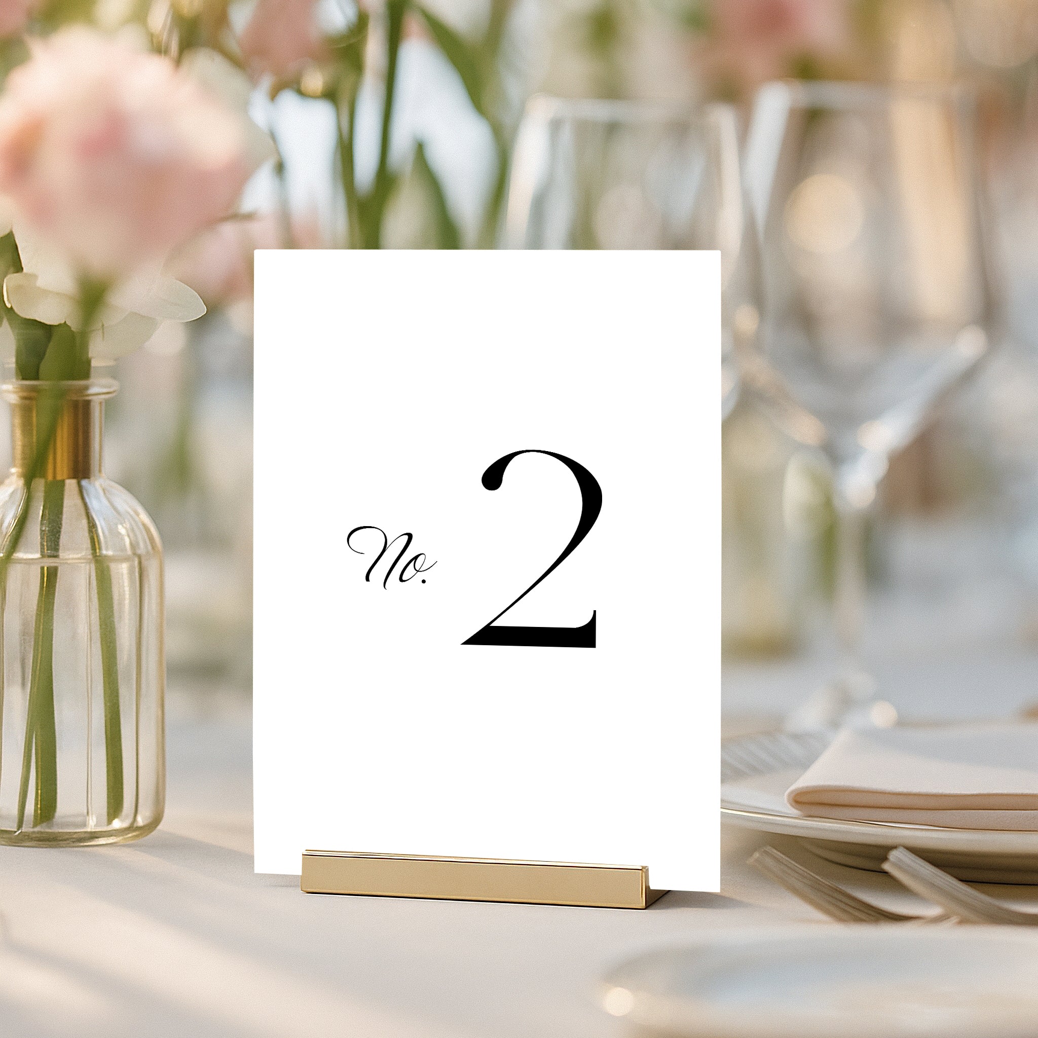 Vallgre Acrylic Table Numbers
