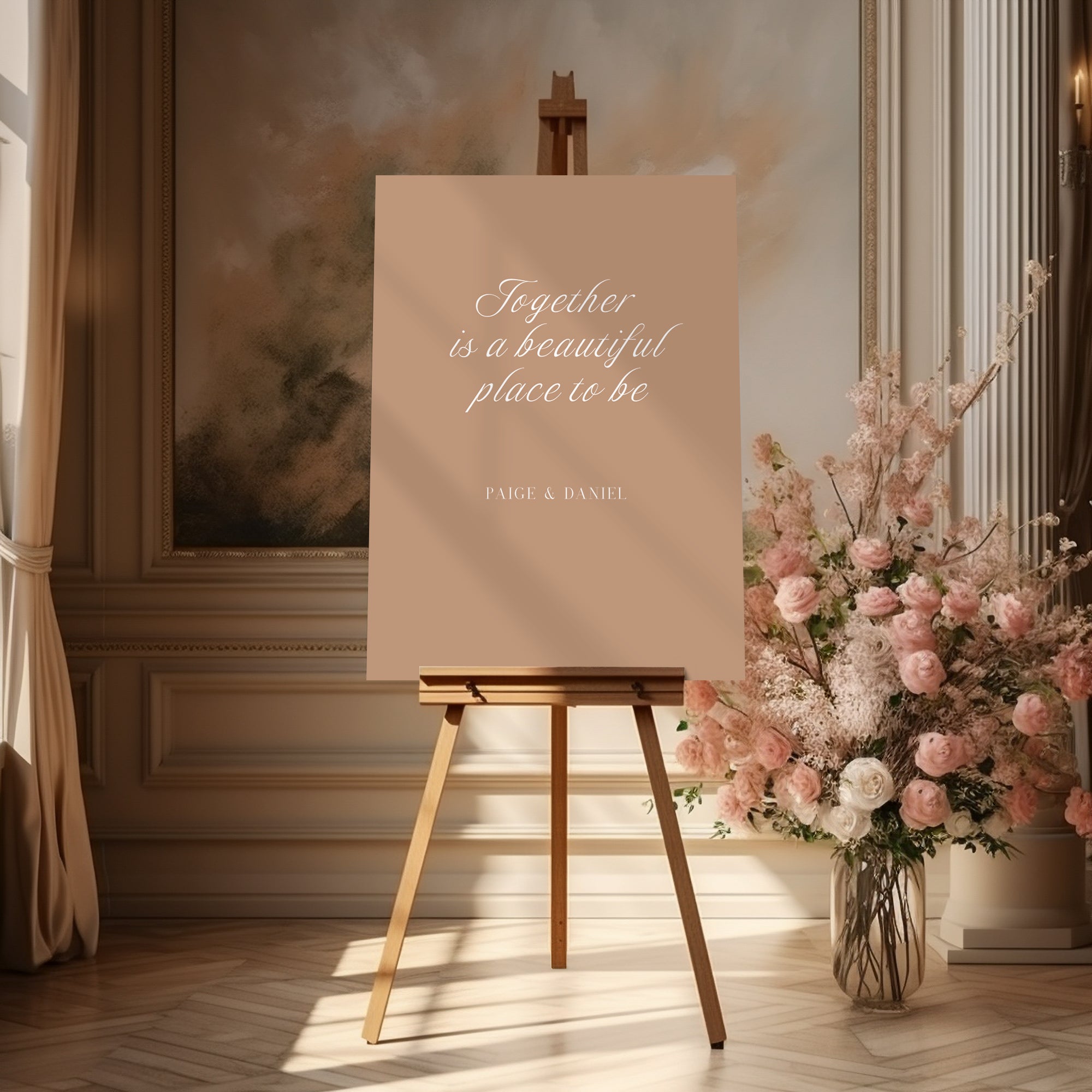 Vallgre Acrylic Welcome Sign