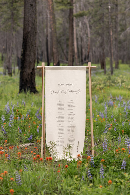 Mon Cheri Linen Seating Chart