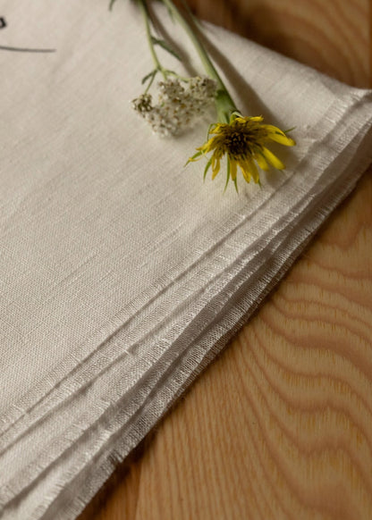 Mon Cheri Linen Welcome Sign