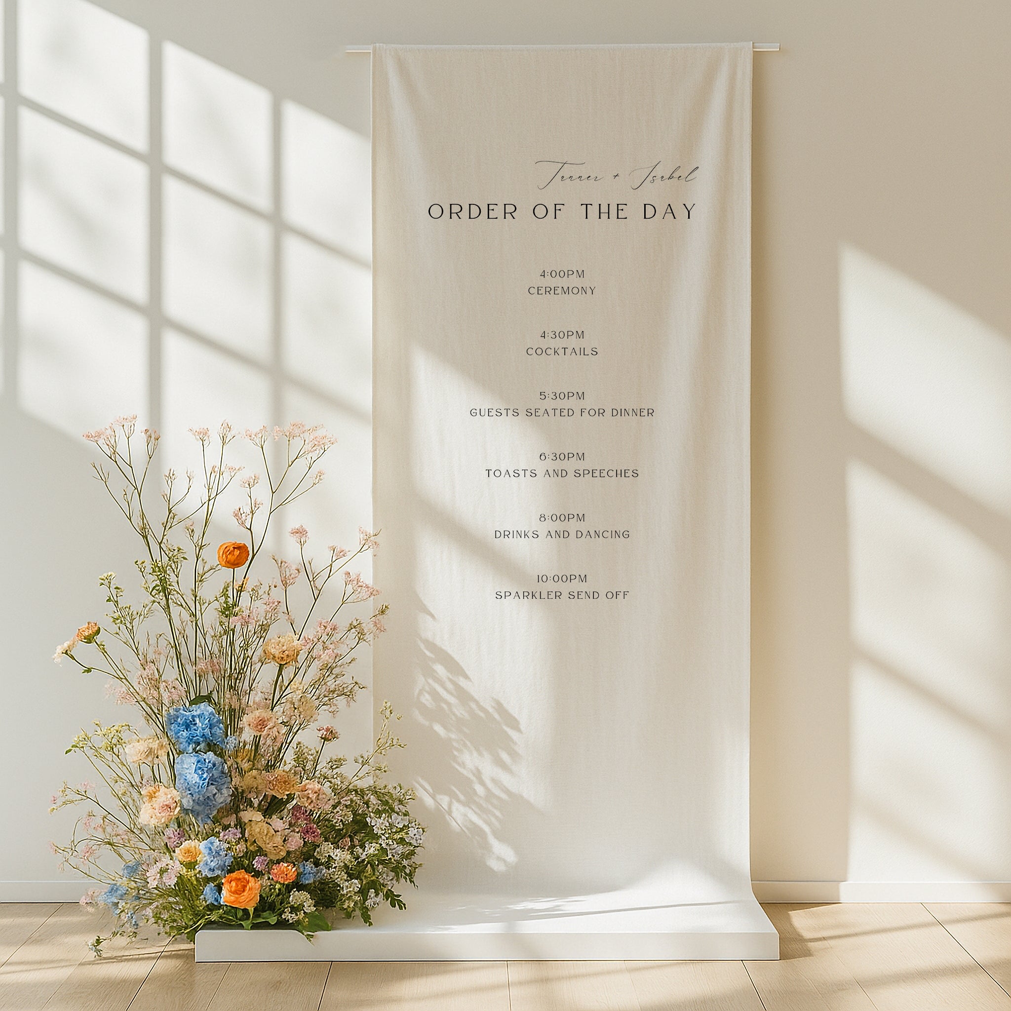 Flavinda Linen Order of the Day