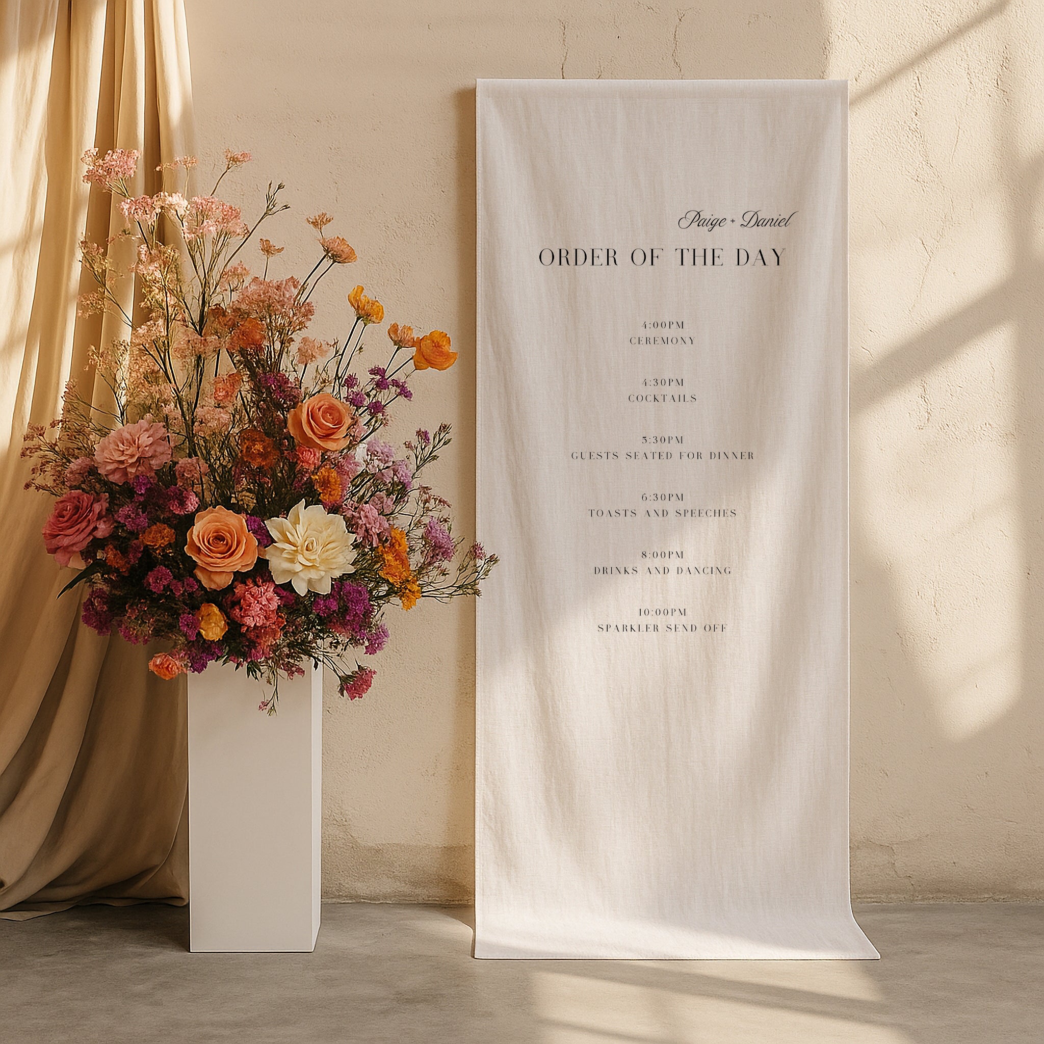 Vallgre Linen Order of the Day