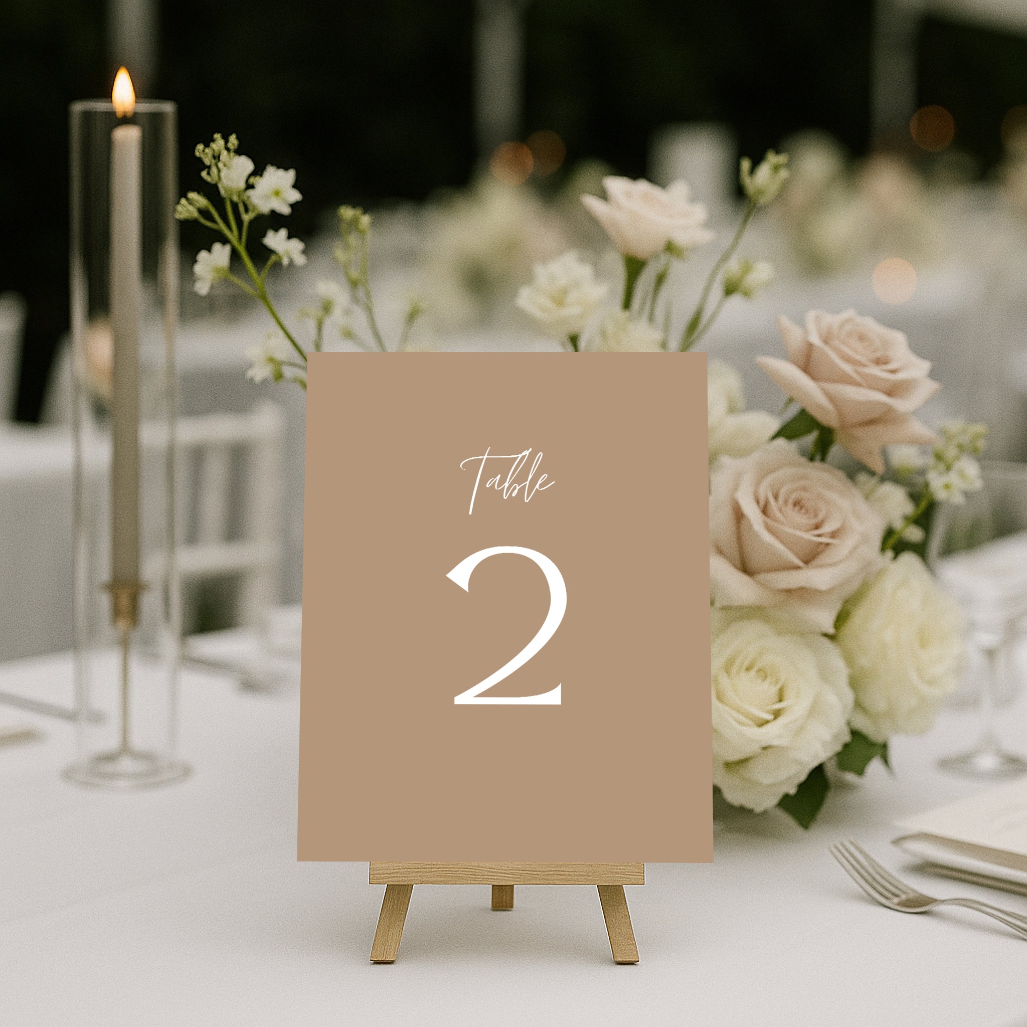 Emitha Acrylic Table Numbers