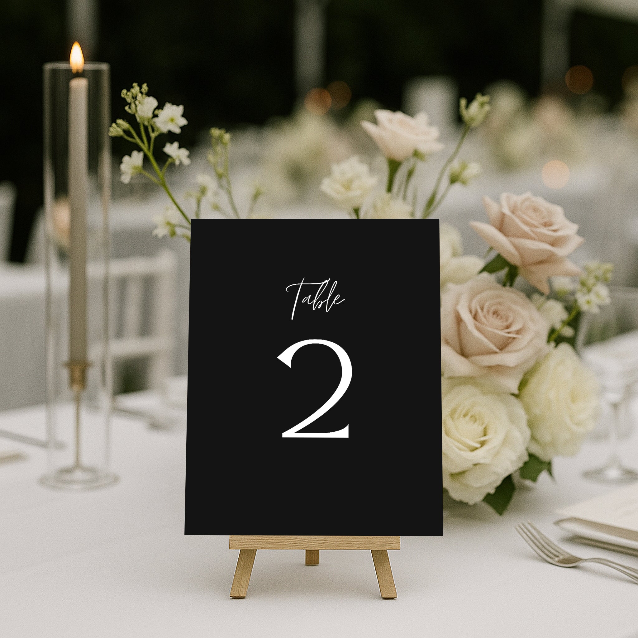 Emitha Acrylic Table Numbers