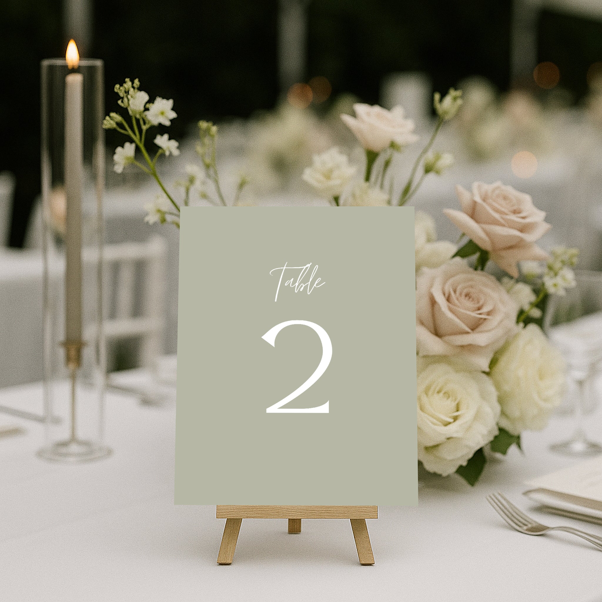 Emitha Acrylic Table Numbers