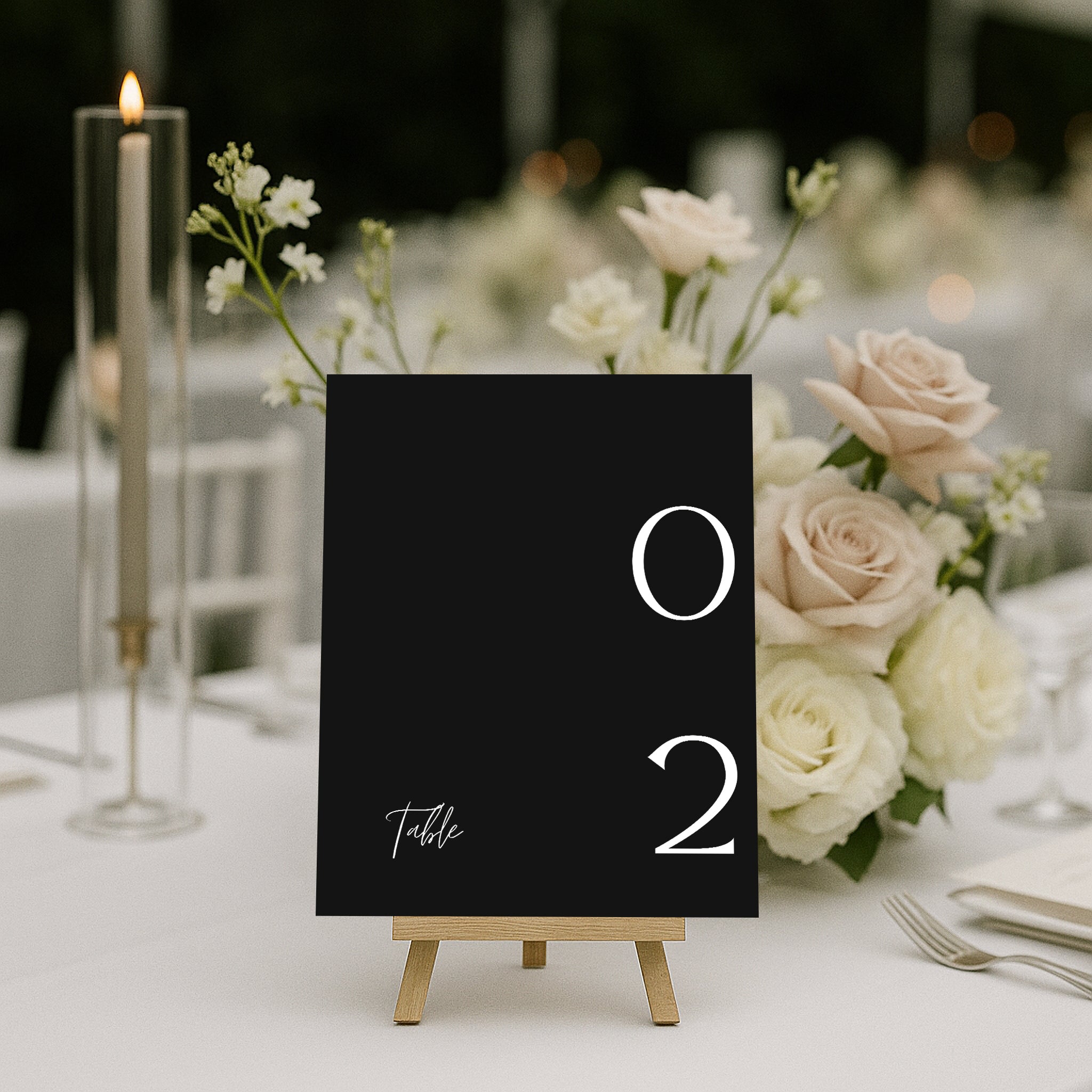 Emitha Acrylic Table Numbers