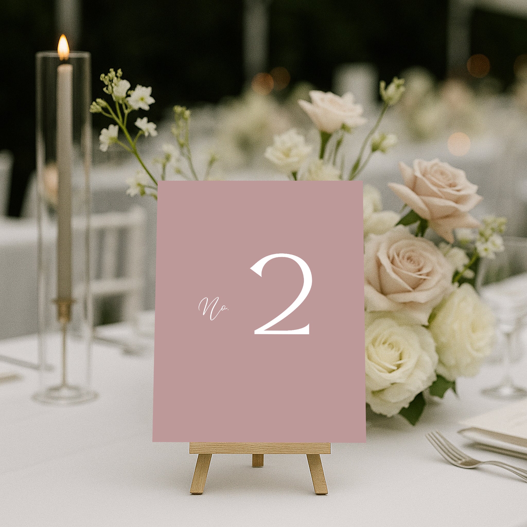 Emitha Acrylic Table Numbers